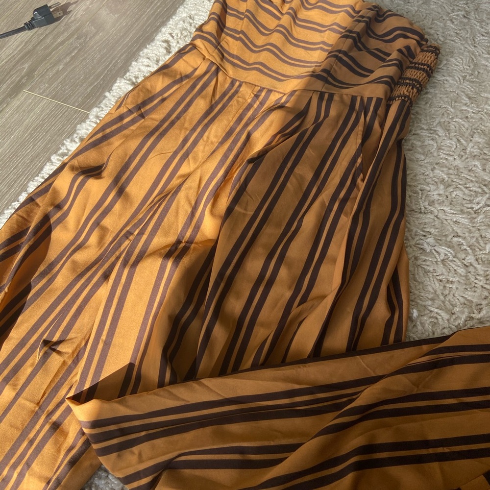 Strapless jumpsuit